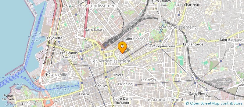 localisation de l'entreprise MONSIEUR FREDDY APINIAN à MARSEILLE