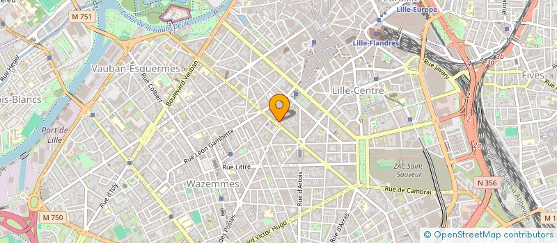 localisation de l'entreprise MONSIEUR FREDDY ARCHAMBAUD à LILLE