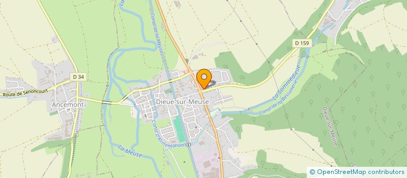 localisation de l'entreprise MONSIEUR FREDDY ARROUGE à DIEUE-SUR-MEUSE