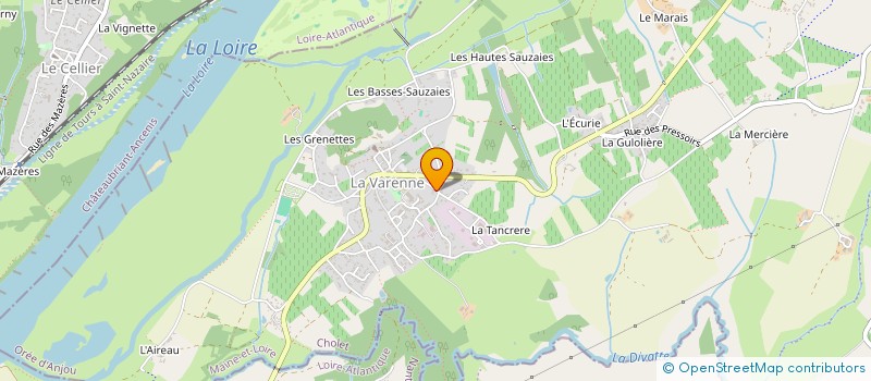 localisation de l'entreprise MONSIEUR FREDDY BAUDRY à OREE-D'ANJOU