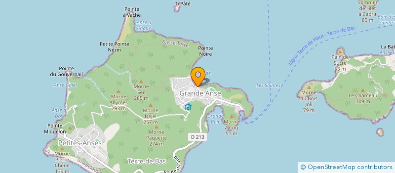 localisation de l'entreprise MONSIEUR FREDDY BELENUS à TERRE-DE-BAS