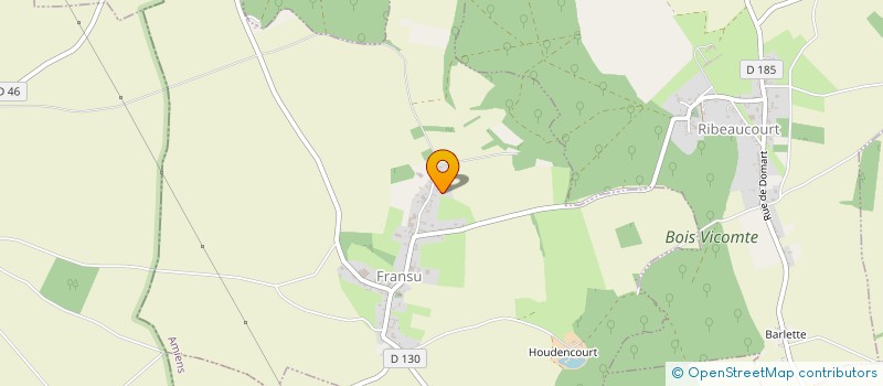 localisation de l'entreprise MONSIEUR FREDDY BIGARD  FRANSU