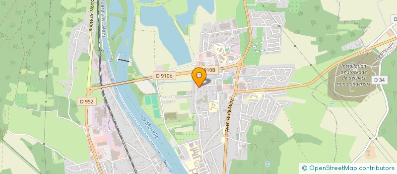 localisation de l'entreprise MONSIEUR FREDDY BLOT  PONT-A-MOUSSON