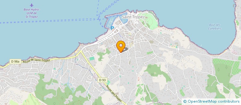 localisation de l'entreprise MONSIEUR FREDDY BLOT  SAINT-TROPEZ