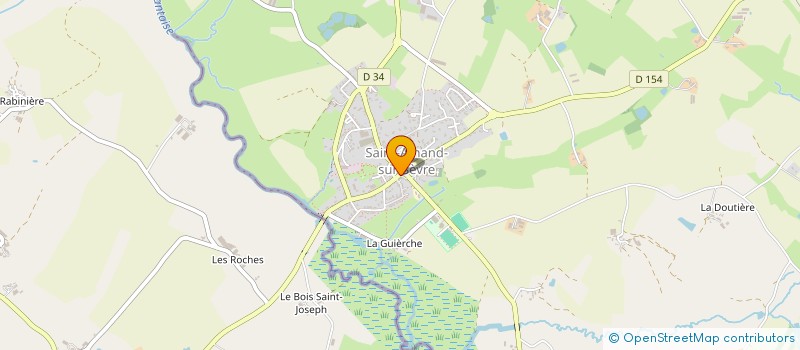 localisation de l'entreprise MONSIEUR FREDDY BOUDAUD  SAINT-AMAND-SUR-SEVRE