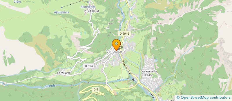 localisation de l'entreprise MONSIEUR FREDDY BOYER à VALLOUISE-PELVOUX