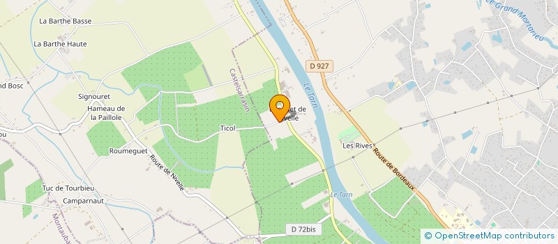 localisation de l'entreprise MONSIEUR FREDDY BRUNET à MONTAUBAN