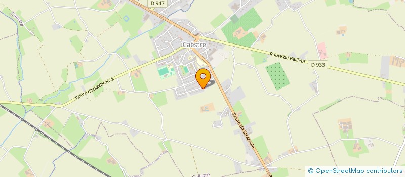 localisation de l'entreprise MONSIEUR FREDDY CAROUX  CAESTRE