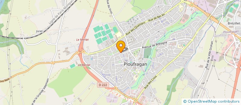 localisation de l'entreprise MONSIEUR FREDDY CARZUNEL  CHATELAUDREN-PLOUAGAT