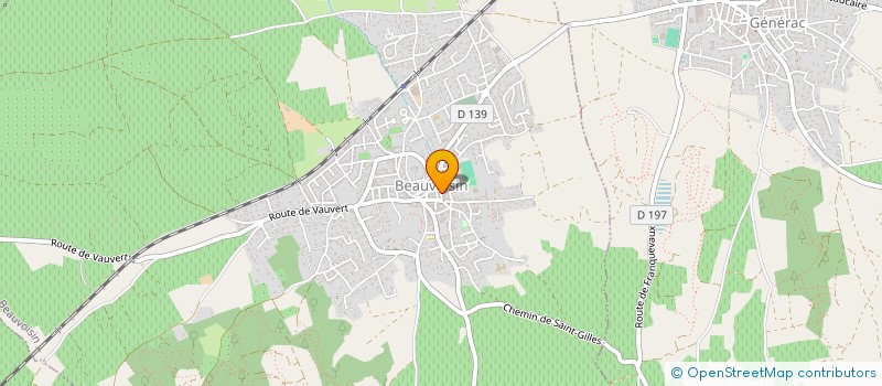 localisation de l'entreprise MONSIEUR FREDDY CHABROL  BEAUVOISIN