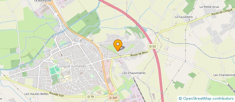 localisation de l'entreprise MONSIEUR FREDDY CHARRIER à GENNES-VAL-DE-LOIRE