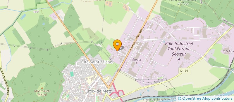 localisation de l'entreprise MONSIEUR FREDDY DEBESSEL  TOUL