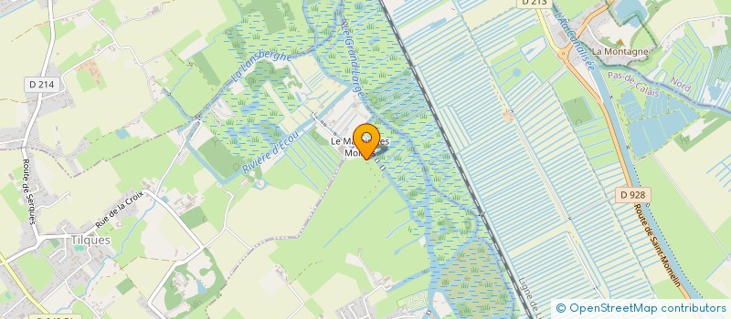 localisation de l'entreprise MONSIEUR FREDDY DELRUE  SALPERWICK