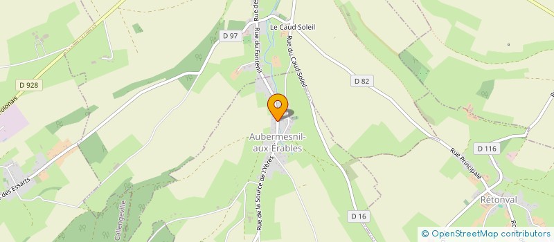 localisation de l'entreprise MONSIEUR FREDDY DEPREAUX à AUBERMESNIL-AUX-ERABLES