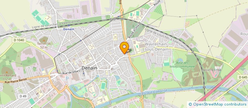 localisation de l'entreprise MONSIEUR FREDDY DESCOUVEMONT  DENAIN