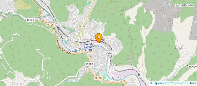 localisation de l'entreprise MONSIEUR FREDDY DUPLAN  LES SALLES-DU-GARDON