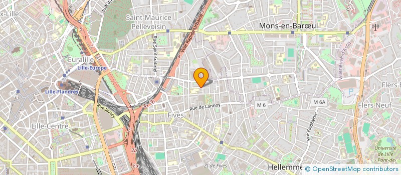 localisation de l'entreprise MONSIEUR FREDDY FAUCHOIT à LILLE