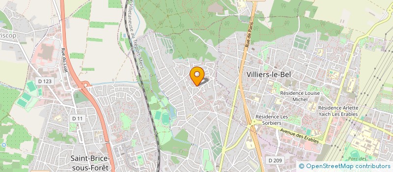 localisation de l'entreprise MONSIEUR FREDDY FITOUSSI à SARCELLES