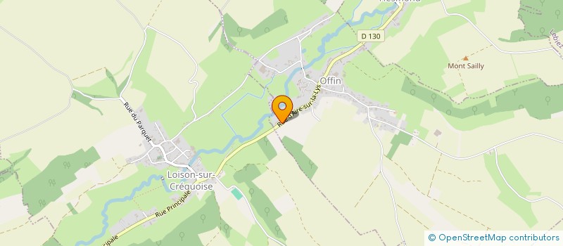 localisation de l'entreprise MONSIEUR FREDDY FOURNIER  OFFIN