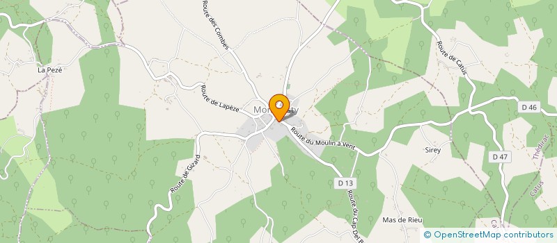 localisation de l'entreprise MONSIEUR FREDDY FURCY  MONTGESTY