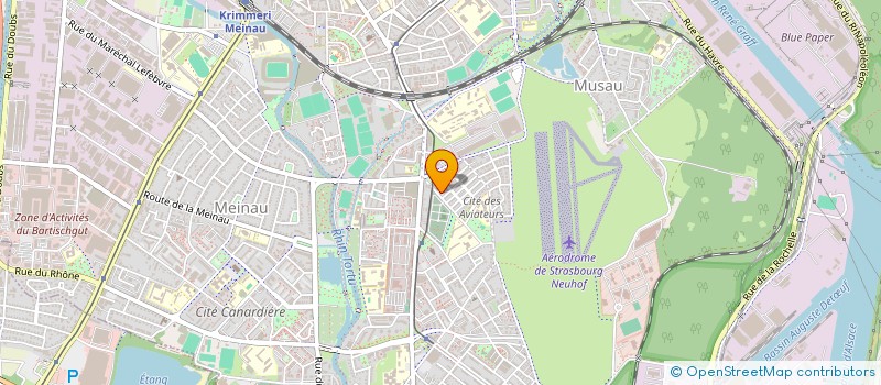localisation de l'entreprise MONSIEUR FREDDY GASPARINI à STRASBOURG