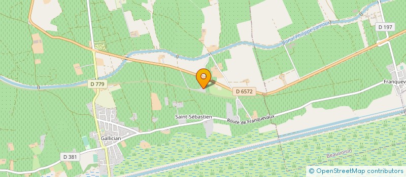 localisation de l'entreprise MONSIEUR FREDDY GAVANON à VAUVERT
