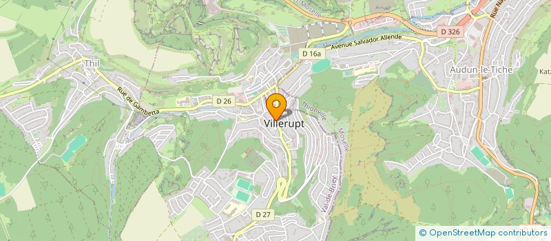 localisation de l'entreprise MONSIEUR FREDDY GELTZ  VILLERUPT