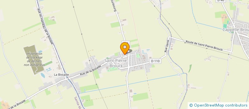 localisation de l'entreprise MONSIEUR FREDDY GENS  SAINT-PIERRE-BROUCK