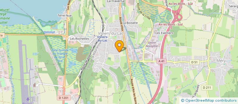 localisation de l'entreprise MONSIEUR FREDDY GRECKSCH  VIVIERS-DU-LAC