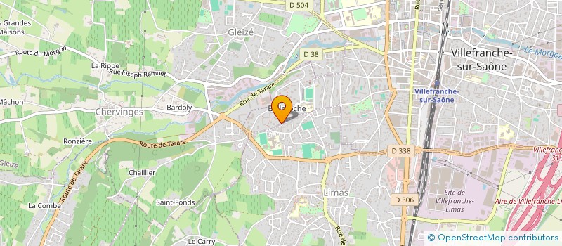 localisation de l'entreprise MONSIEUR FREDDY GRIFFARD à VILLEFRANCHE-SUR-SAONE