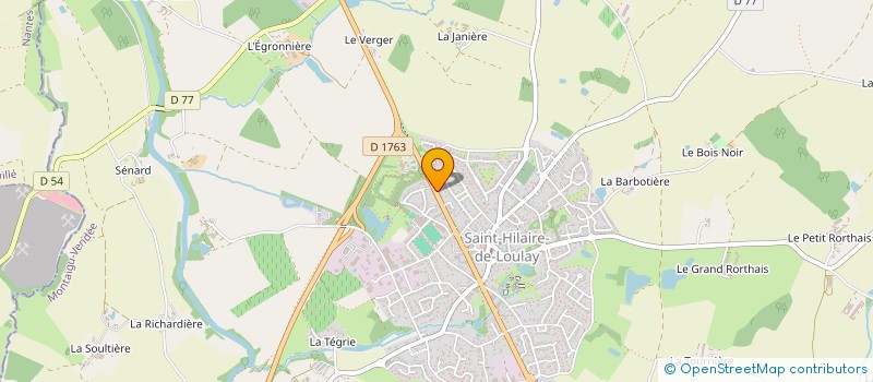 localisation de l'entreprise MONSIEUR FREDDY GRIVEAU à MONTAIGU-VENDEE