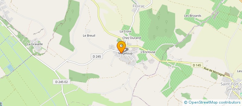 localisation de l'entreprise MONSIEUR FREDDY GUERIN  FLOIRAC