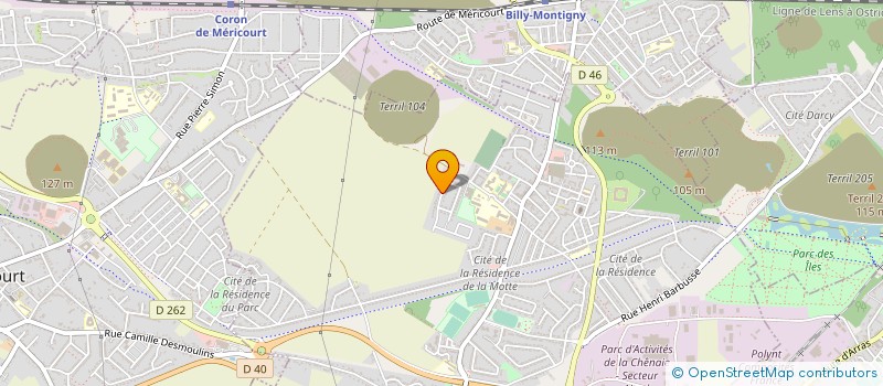 localisation de l'entreprise MONSIEUR FREDDY HIEN  ROUVROY