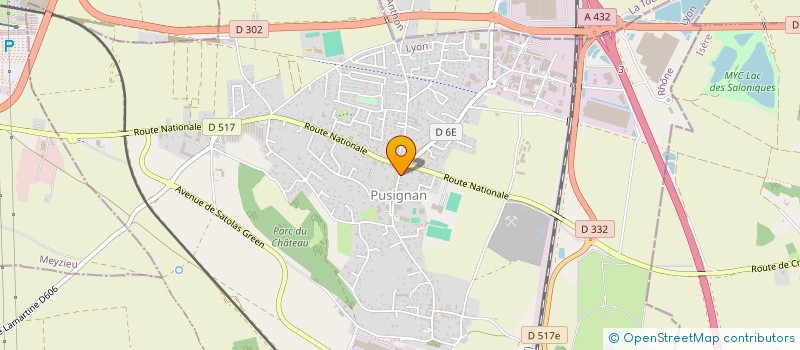 localisation de l'entreprise MONSIEUR FREDDY IVARS  PUSIGNAN