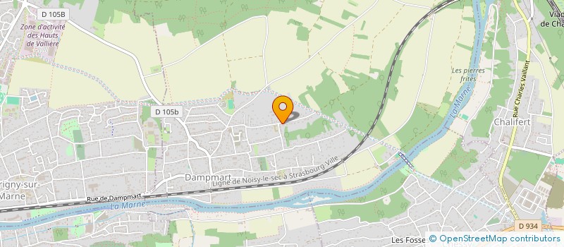 localisation de l'entreprise MONSIEUR FREDDY KALONJI MPOYI  DAMPMART