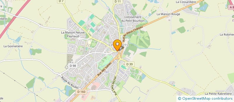 localisation de l'entreprise MONSIEUR FREDDY LABALETTE  ESSARTS-EN-BOCAGE