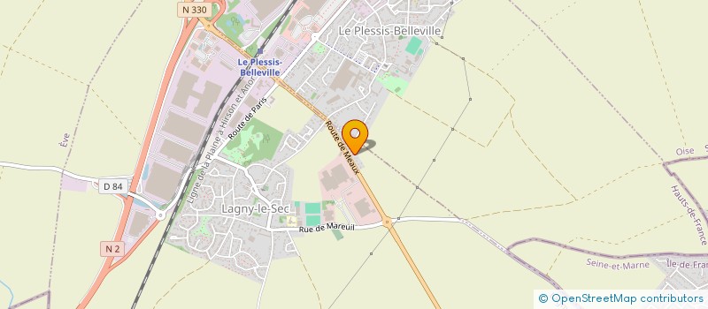 localisation de l'entreprise MONSIEUR FREDDY LAPORAL  LAGNY-LE-SEC