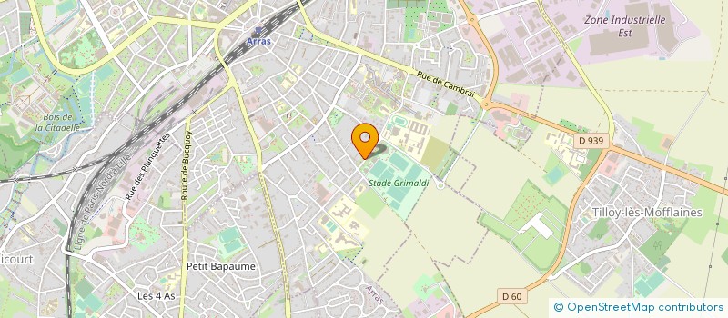 localisation de l'entreprise MONSIEUR FREDDY LEMEUR à ARRAS