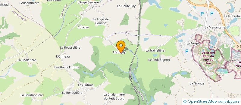 localisation de l'entreprise MONSIEUR FREDDY LERIN à LES HERBIERS