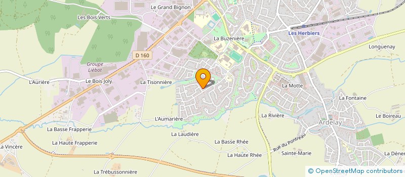 localisation de l'entreprise MONSIEUR FREDDY LOISEAU à LES HERBIERS