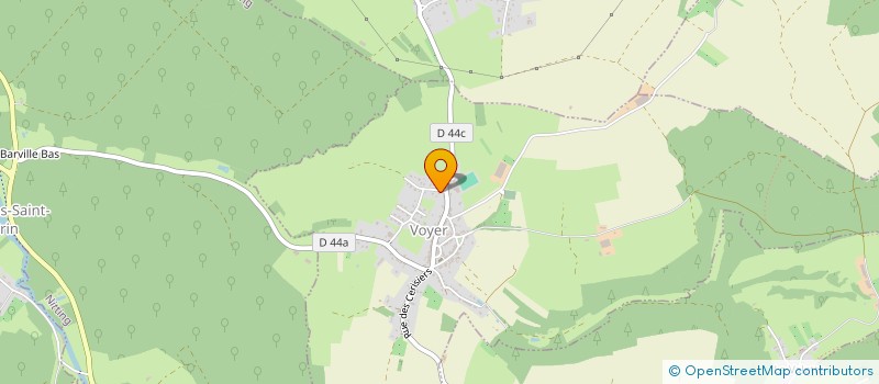 localisation de l'entreprise MONSIEUR FREDDY LOMBARD  VOYER