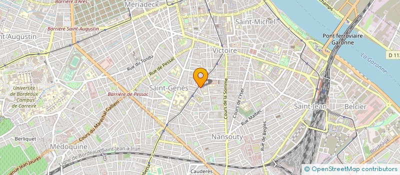 localisation de l'entreprise MONSIEUR FREDDY LOUNANA à BORDEAUX