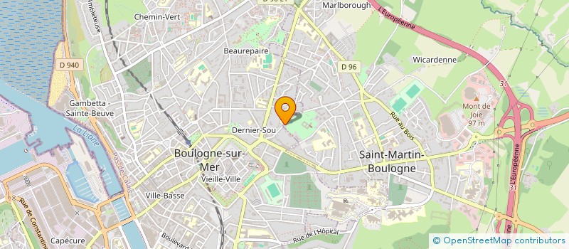 localisation de l'entreprise MONSIEUR FREDDY MALANDA  SAINT-MARTIN-BOULOGNE