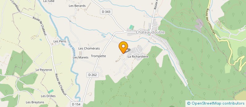 localisation de l'entreprise MONSIEUR FREDDY MANSON à CHATEAUDOUBLE