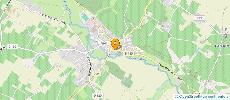 localisation de l'entreprise MONSIEUR FREDDY MARTIN  BELLEVIGNE-EN-LAYON