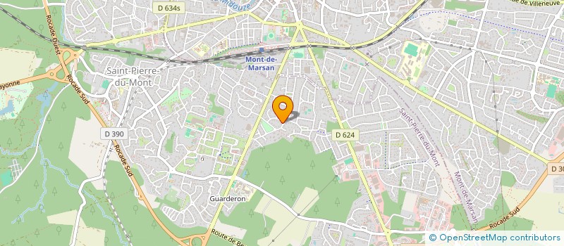 localisation de l'entreprise MONSIEUR FREDDY MERLAUD  SAINT-PIERRE-DU-MONT