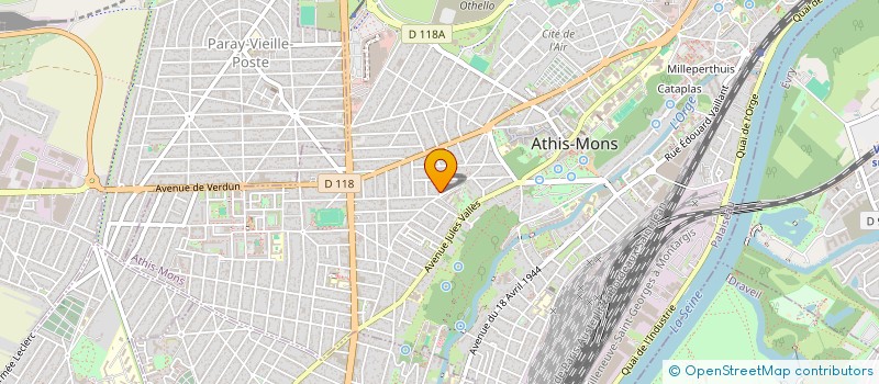 localisation de l'entreprise MONSIEUR FREDDY MONCET à ATHIS-MONS