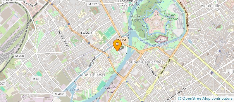 localisation de l'entreprise MONSIEUR FREDDY MONCOMBLE  LILLE