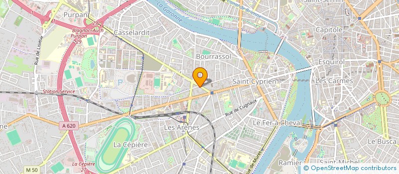 localisation de l'entreprise MONSIEUR FREDDY MUAMBA KAKANDA à TOULOUSE
