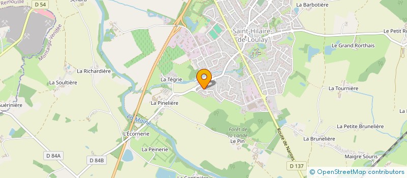 localisation de l'entreprise MONSIEUR FREDDY NAULIN à MONTAIGU-VENDEE